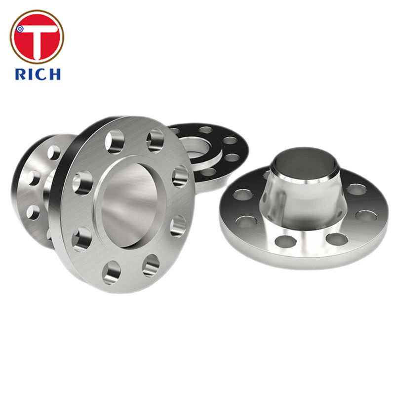 ASME B16.5 304 Stainless Steel Flange 316 Stamped Plate Large Diameter Flat Welding Flange Piece Forged Flange Plate